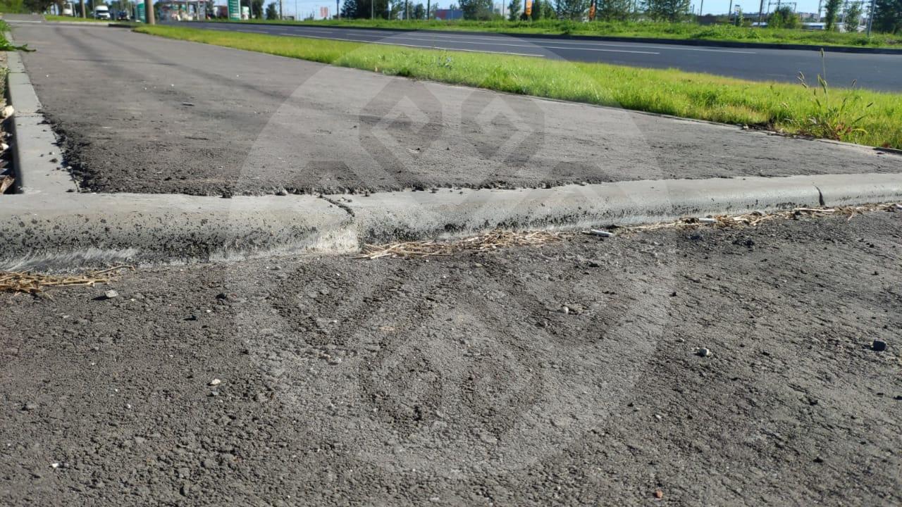 Съезды с тротуаров на дорогу выполнены не по СНиП | Народный Контроль  Чувашской Республики