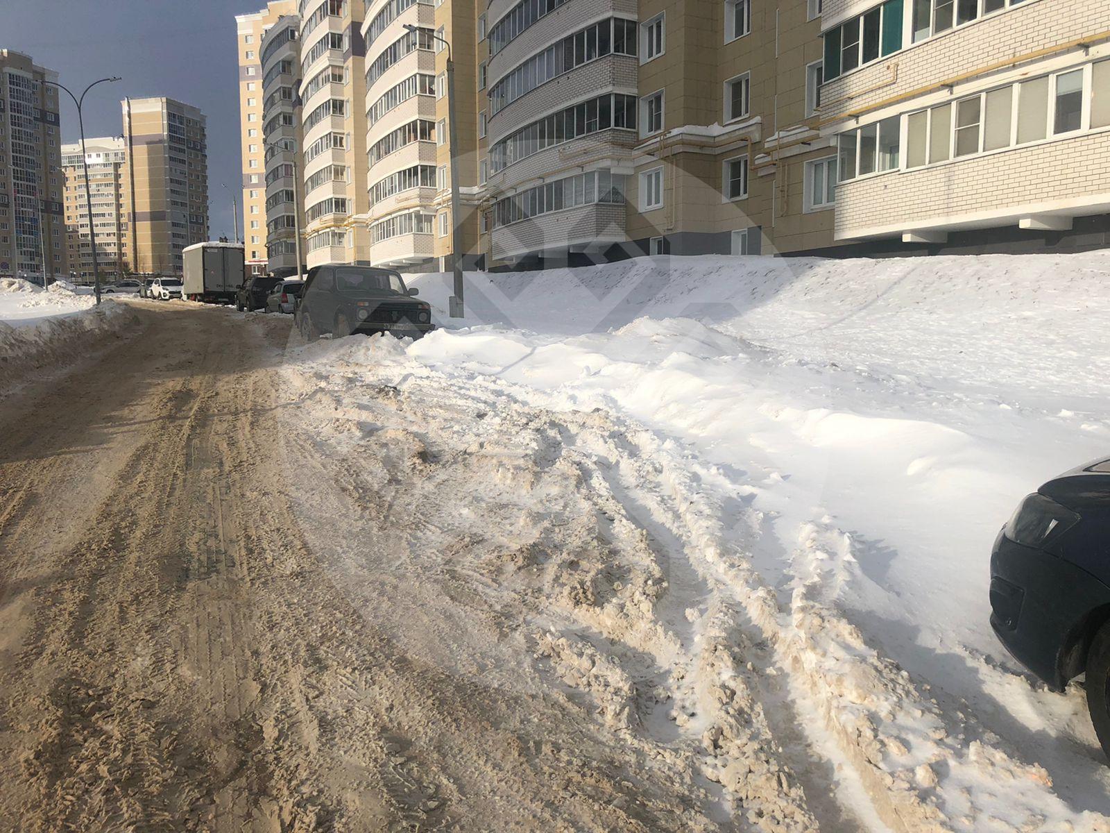 Все стоянки завалены снегом | Народный Контроль Чувашской Республики