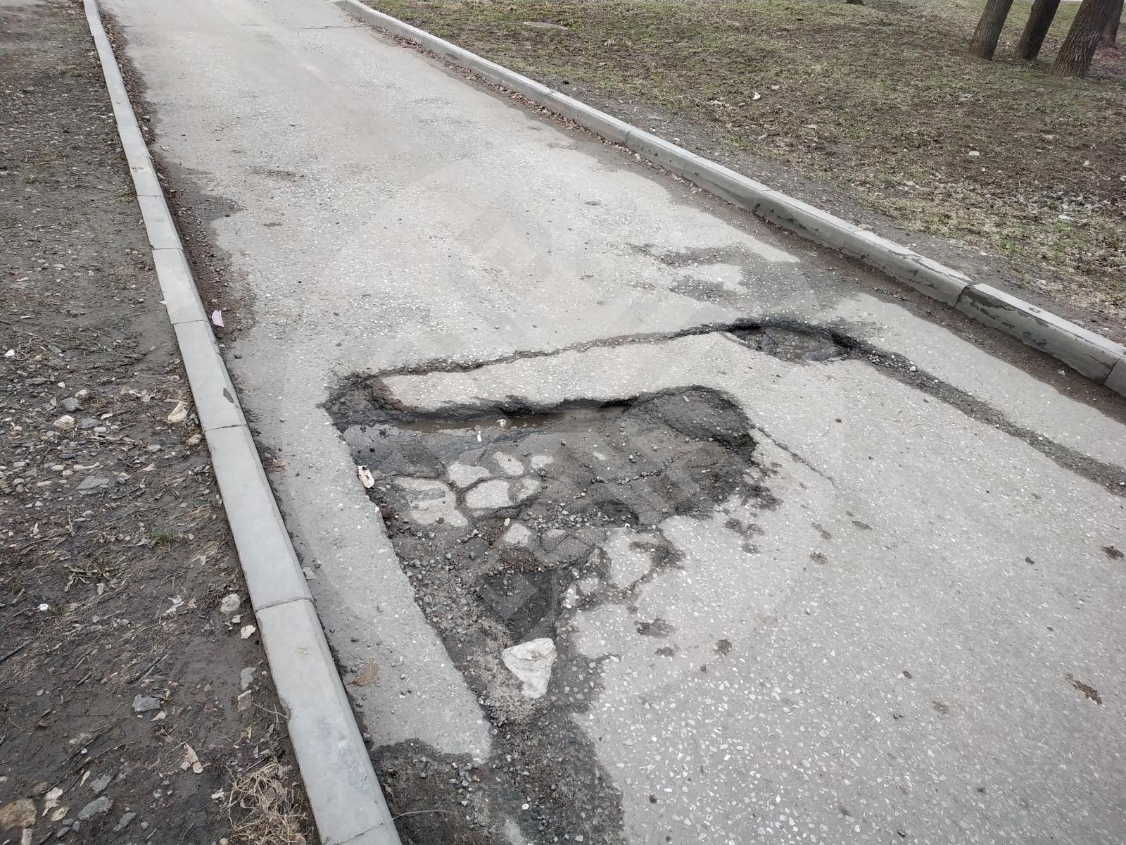 Яма на дороге | Народный Контроль Чувашской Республики